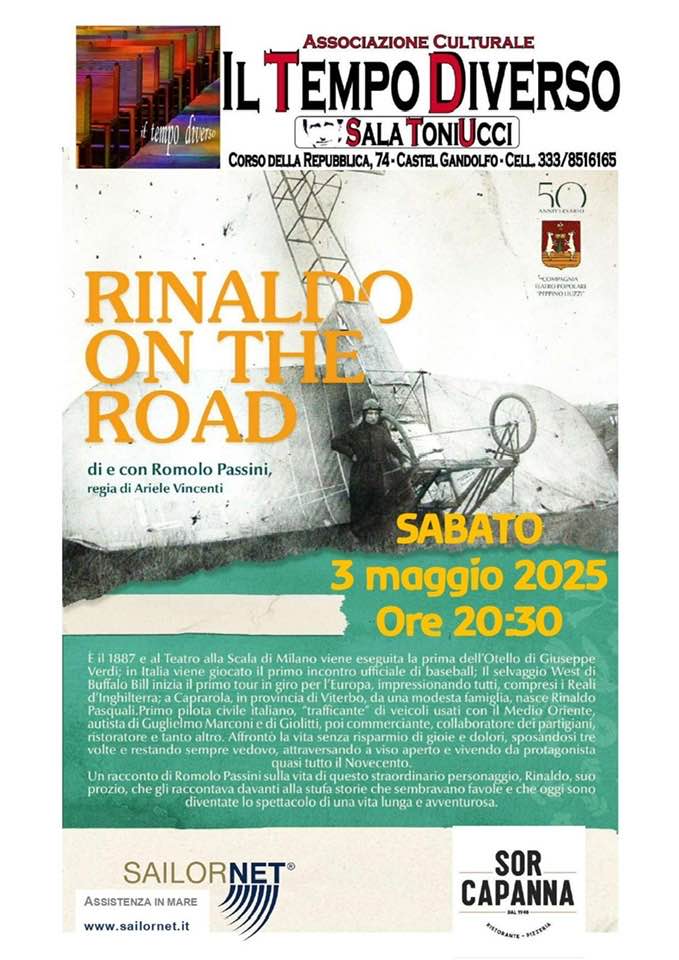 “Rinaldo on the road” di e con Romolo Passini