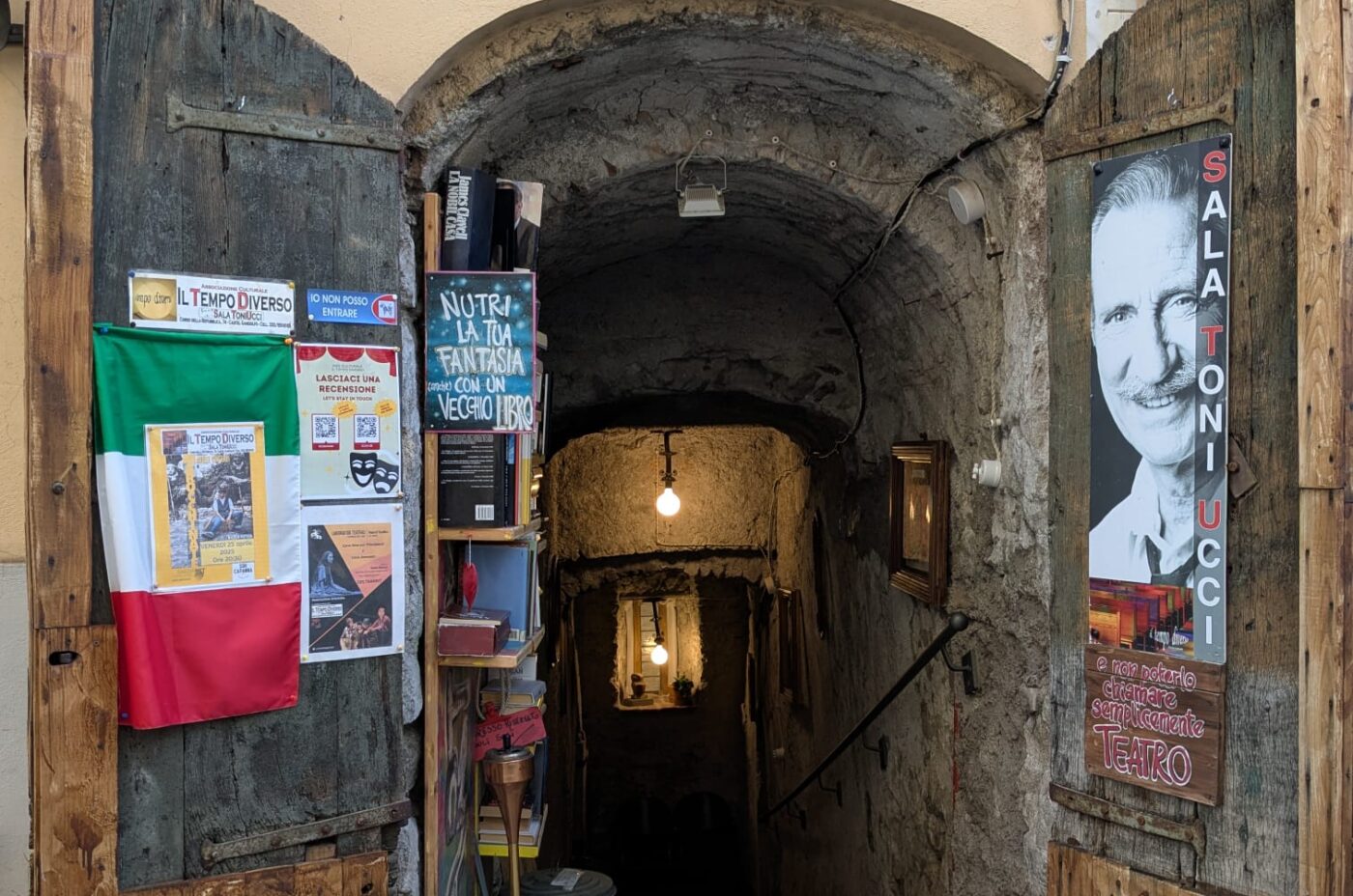 Sala Toni Ucci: quando da una cantina fiorisce un teatro