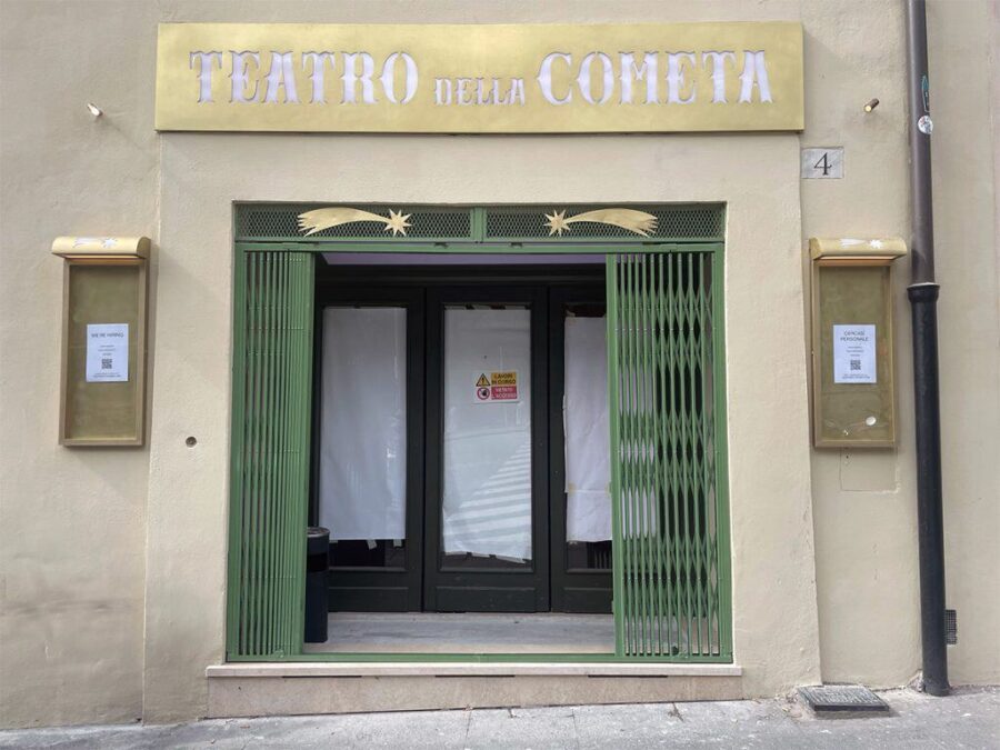 Riapre il Teatro della Cometa nel cuore di Roma