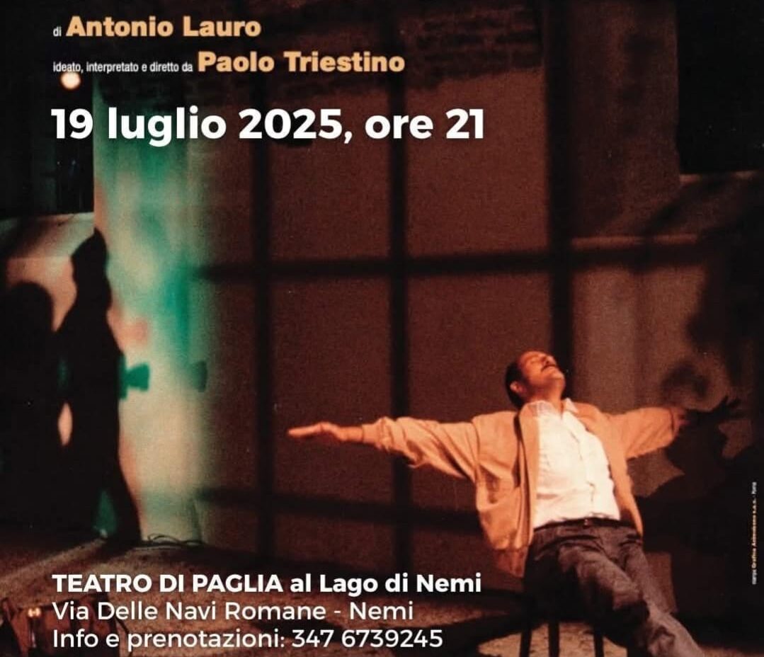 Nemi, il teatro di paglia ospita Paolo Triestino ne “Il custode”