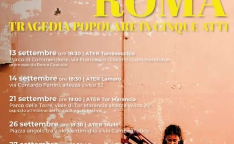 Mamma Roma – Tragedia popolare in cinque atti 