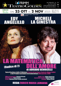 Al Teatro Golden Edy Angelillo e Michele La Ginestra spiegano “La matematica dell’amore”