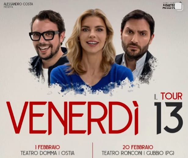 Al Teatro Domma, suspense e superstizione per Martina Colombari in “Venerdì 13”