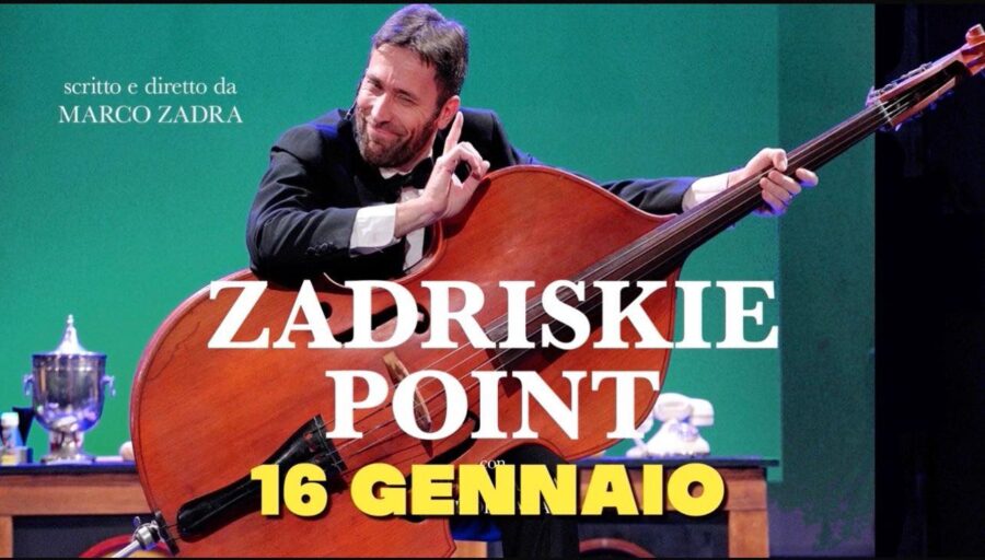 Teatro Ghione, imperdibile data unica per “Zadriskie Point”, effervescente monologo pieno di sorprese firmato da Marco Zadra