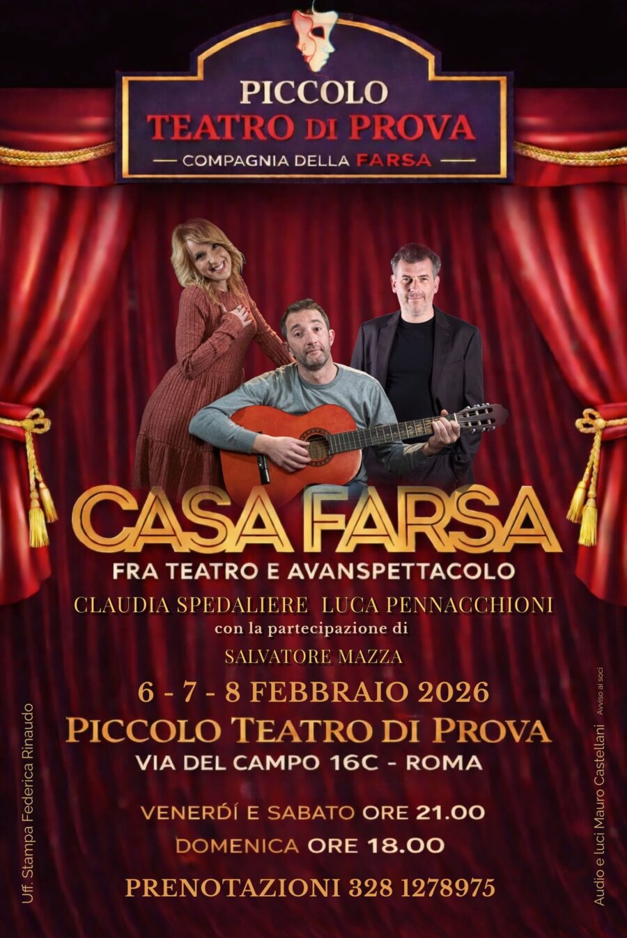 Un’ex falegnameria trasformata nel Piccolo Teatro di Prova