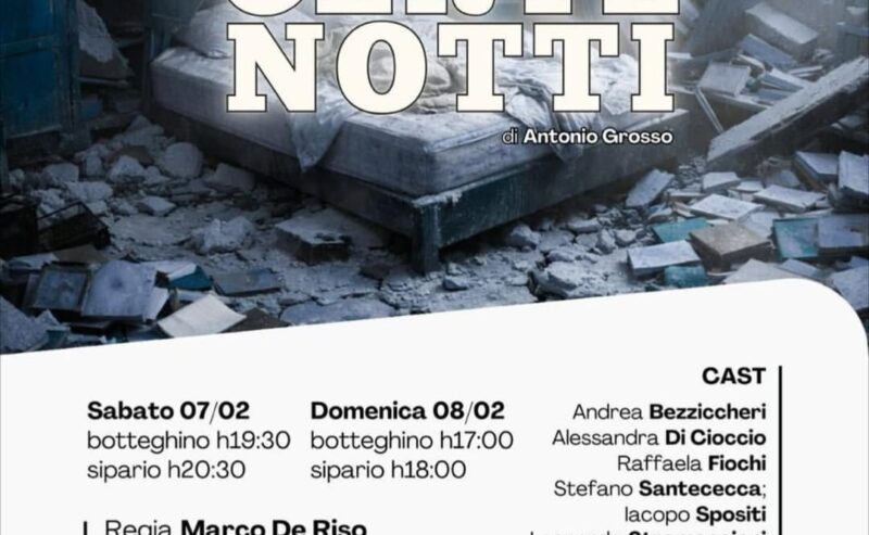 “Certe notti” al Teatro Santa Chiara