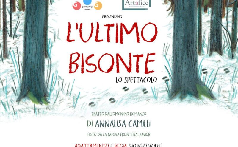 Teatro Kopó, Camilla Bianchini e Giorgio Volpe in scena con “L’ultimo bisonte”