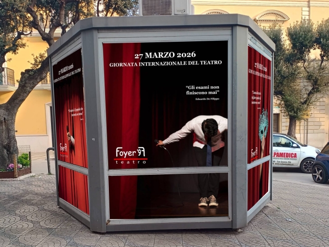 A San Severo un mini teatro da sei posti ricavato in un’edicola chiusa