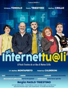 “Gli Internettu@li” di e con Triestino e Cirillo sbarcano al Teatro Tor Bella Monaca